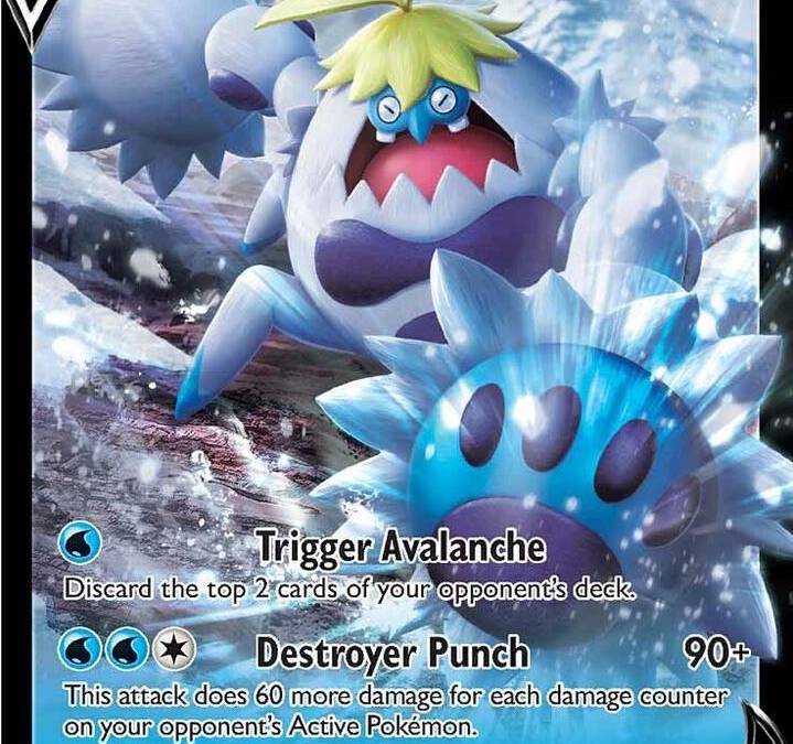 crabominable pokemon card Food Prep Attacks used by this Pokmon cost Kofu card in your discard pile Crabominable V - SWSH08: Fusion