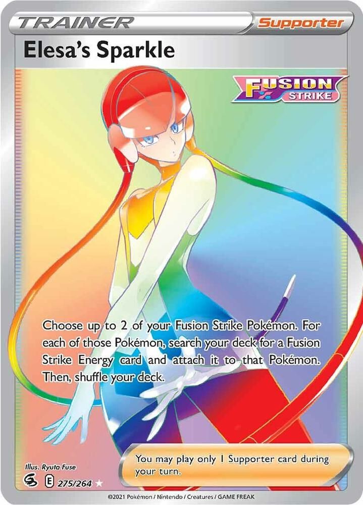 Elesas Sparkle Secret - SWSH08: Fusion Strike Real Time Price Data.
