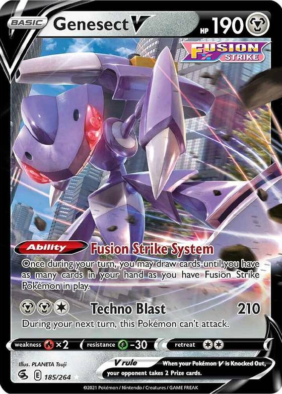 Genesect V - SWSH08: Fusion Strike Real Time Price Data. Genesect V - SWSH08: Fusion Strike Real Time Price Data.