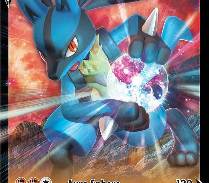 lucario v pokemon card value - VSTAR -SWSH291 - Black Star Promo When your Pokmon V is Knocked Out Lucario V SWSH213 SWSH: Sword