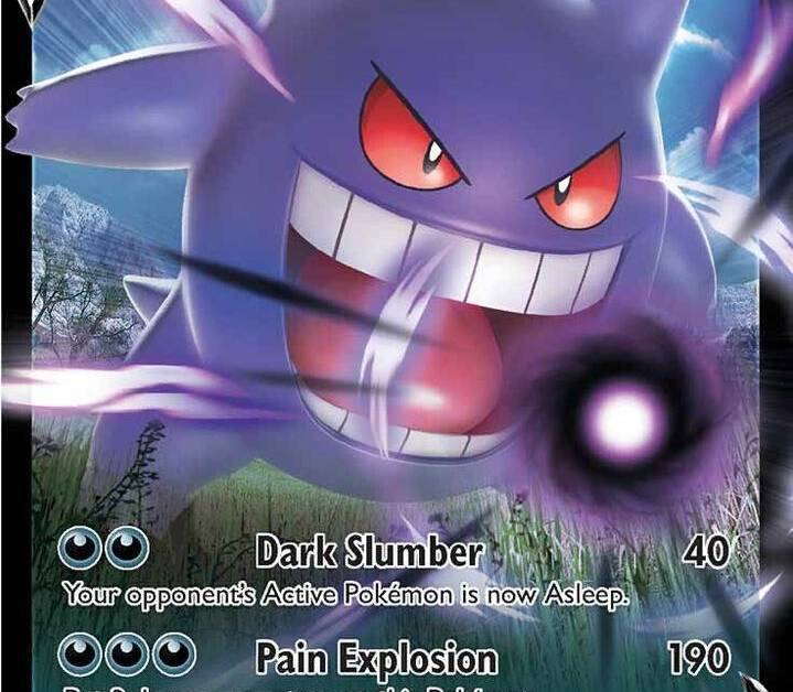 gengar v pokemon card Max SWORD & SHIELD FUSION STRIKE CARD STL File for 3D printingCults this item offers a spectacular aesthetic for a gallery Gengar V (072) 2024 Pokemon