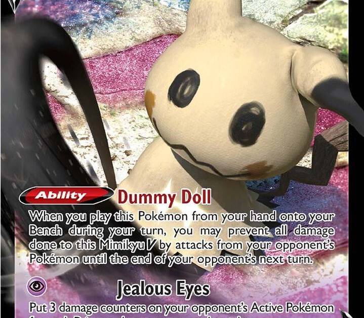 mimikyu v pokemon card price Pokmon TCG Mimikyu V Brilliant Stars TG16/TG30 Holo Secret Rare