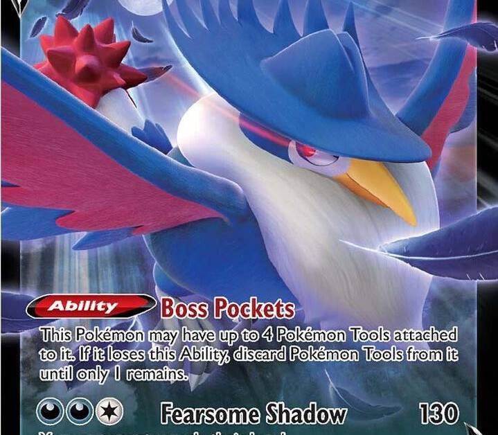 honchkrow pokemon card Team Rocket's Honchkrow 127 Pokemon Ascended Heroes Energy Symbol Card NM+ (b)