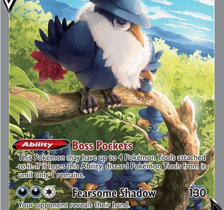 honchkrow v pokemon card value Honchkrow V #161 Prices | Pokemon Brilliant Stars