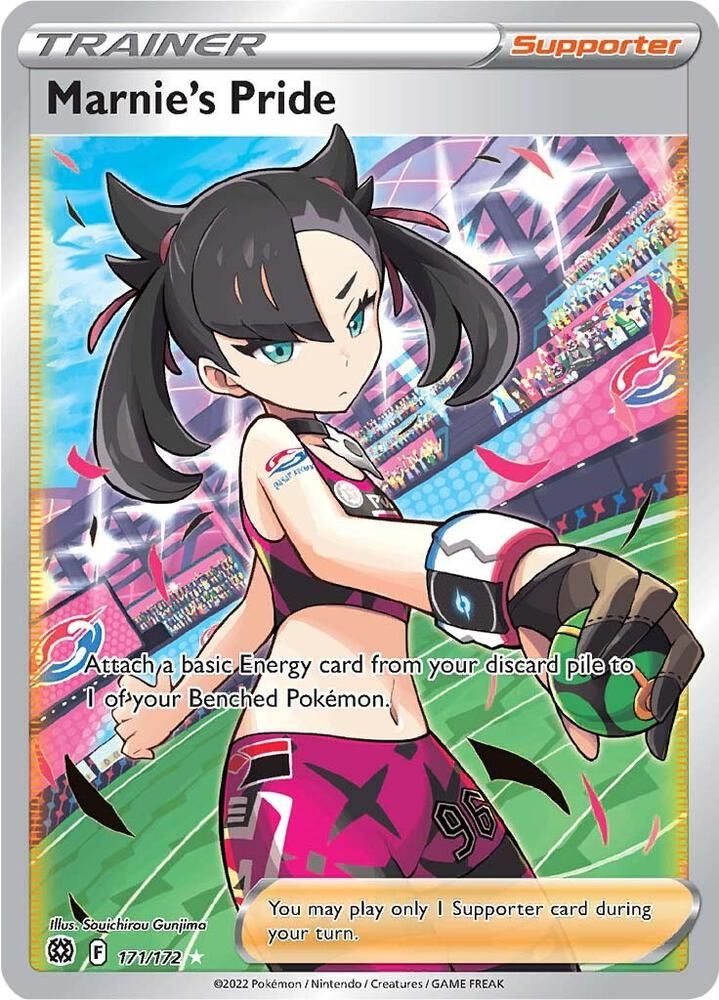 Marnies Pride Full Art - SWSH09: Brilliant Stars Real Time Price Data.