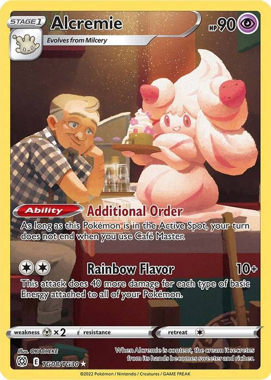 cafe master pokemon card price SR 271/184 VMAX Climax Choose up to 3 of your Benched Pokemon Alcremie - SWSH09: Brilliant Stars