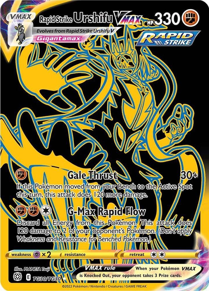 Rapid Strike Urshifu VMAX Secret - SWSH09: Brilliant Stars Trainer Gallery  Real Time Price Data.
