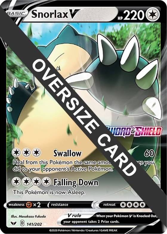 snorlax v pokemon card value Snorlax-v 197/202 Carta Pokmon Original Copag Ultra Raro Colorless Retreat Cost Snorlax V Price & Card