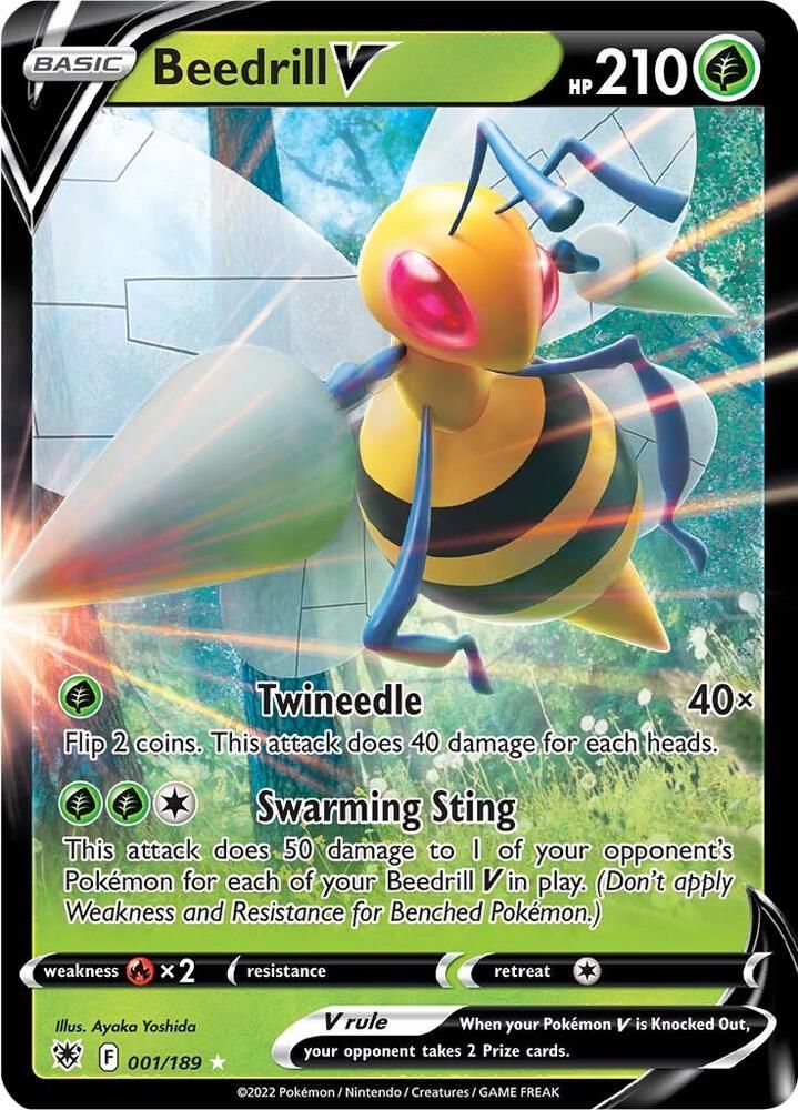 Beedrill V - SWSH10: Astral Radiance Real Time Price Data.