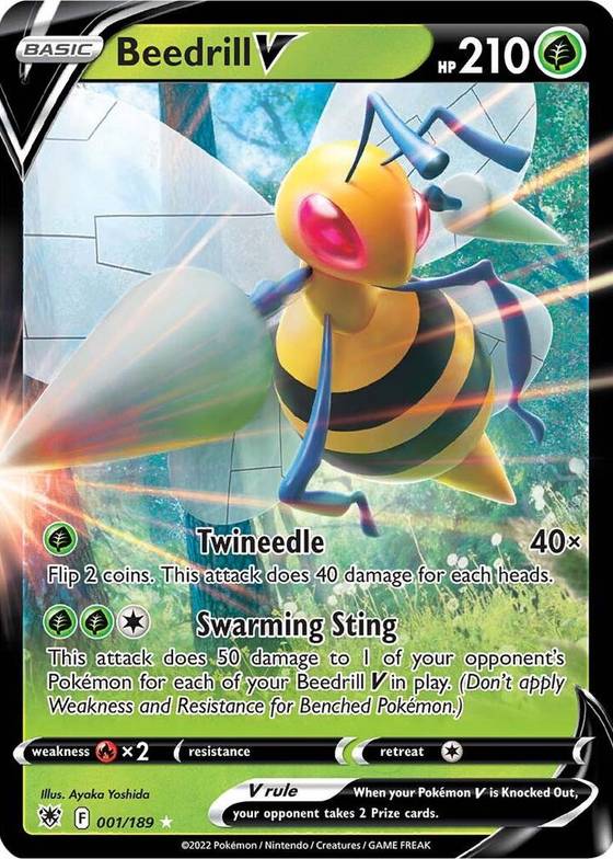 Beedrill V - SWSH10: Astral Radiance Real Time Price Data. Beedrill V - SWSH10: Astral Radiance Real Time Price Data.