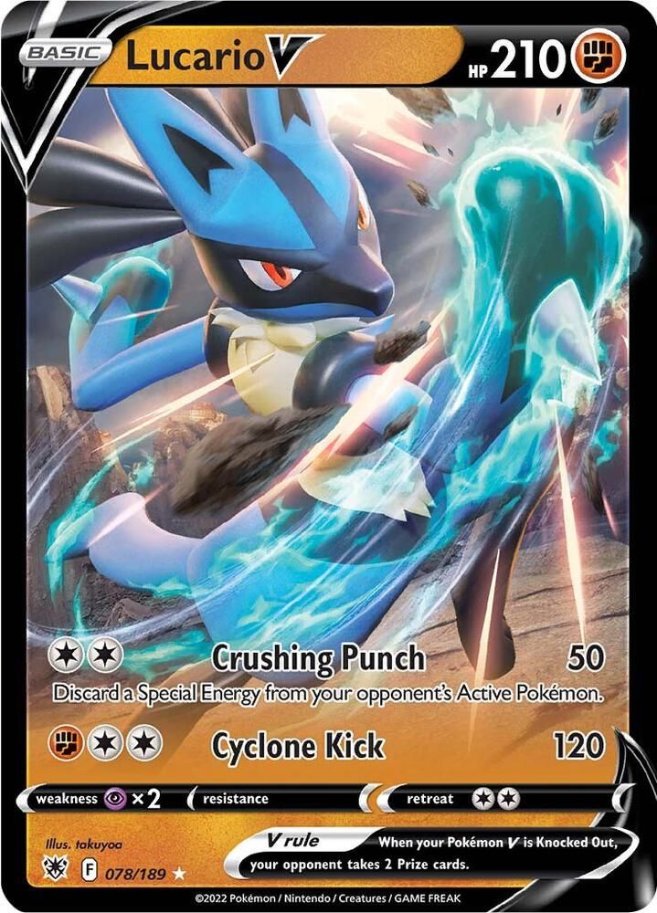 lucario v pokemon card price Lucario V