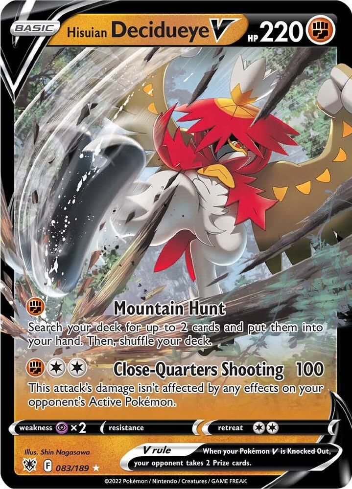 hisuian pokemon card value Hisuian Lilligant V (017/189) [Sword & Shield: Astral Radiance] main image 0