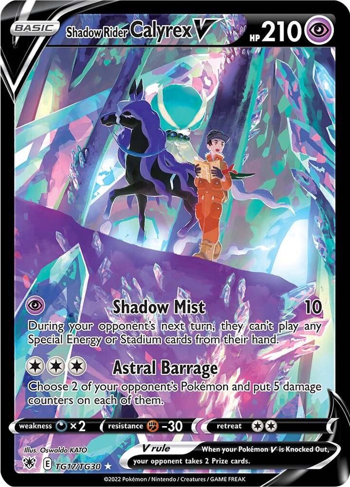 calyrex pokemon card price Shadow Rider Calyrex V