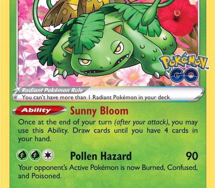 pokemon go venusaur card Pokemon Listed cards may have imperfections. 2022 Pokemon Go 004 Radiant