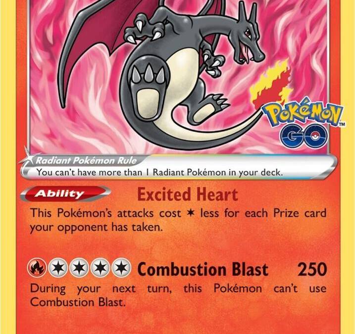 pokemon go shiny charizard card Radiant 011/078 PSA 9 TBC Games It comes protected in a magnetic acrylic case Radiant Charizard - Pokemon GO