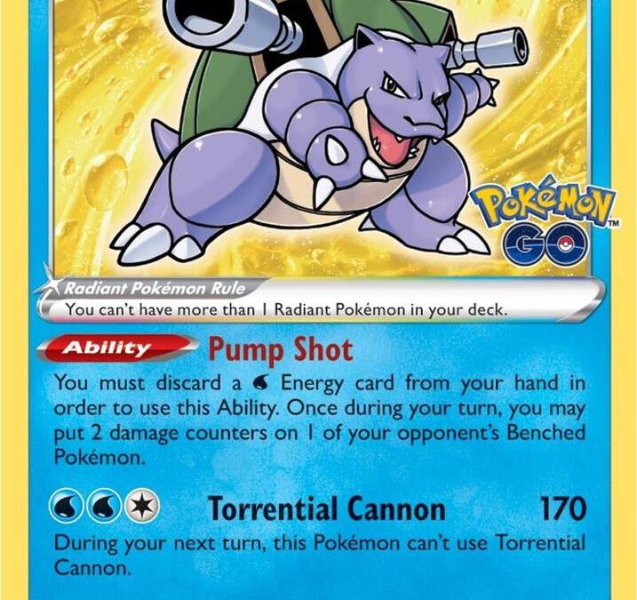blastoise pokemon go card value - Radiant - 018/078 170 HP. Radiant Blastoise - Pokemon GO