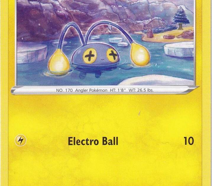chinchou pokemon card mcdonalds - McDonald's Collection 2022 - Evolves from null Type Chinchou 8 15 - McDonald's