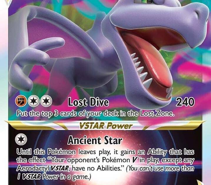 Aerodactyl VSTAR - SWSH11: Lost Origin Real Time Price Data. Aerodactyl VSTAR - SWSH11: Lost Origin Real Time Price Data.