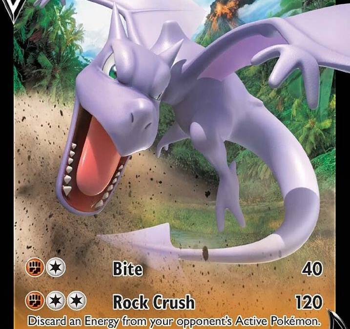 aerodactyl v pokemon card price #179 Lost Origin  Red Orange Cards [Fighting] Aerodactyl V 2022 Sword &
