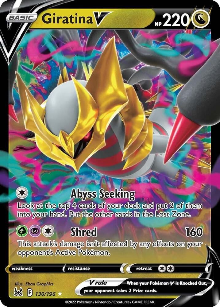Giratina V - SWSH11: Lost Origin Real Time Price Data.