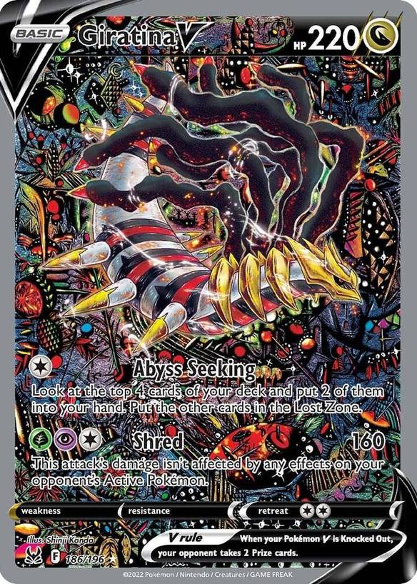 pokemon tcg lost origin card prices Pokmon : Booster Pack (1 Pack) vRare Drapion V 2022 Sword &