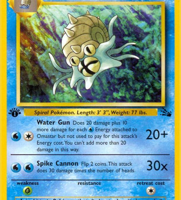 omastar break pokemon card price Omastar