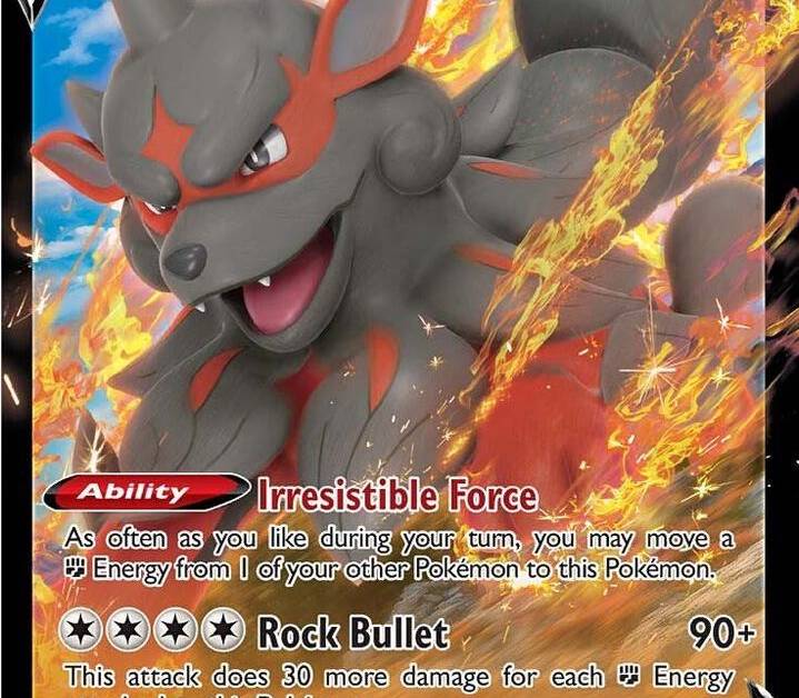 arcanine v pokemon card Hisuian Arcanine V