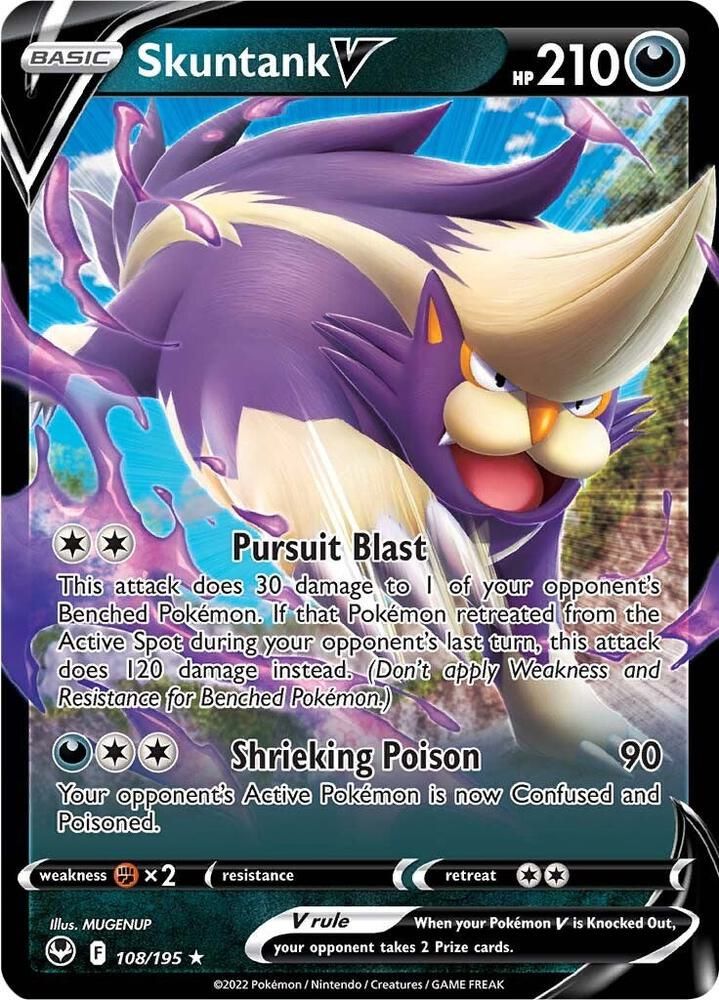 Skuntank V - SWSH12: Silver Tempest Real Time Price Data.