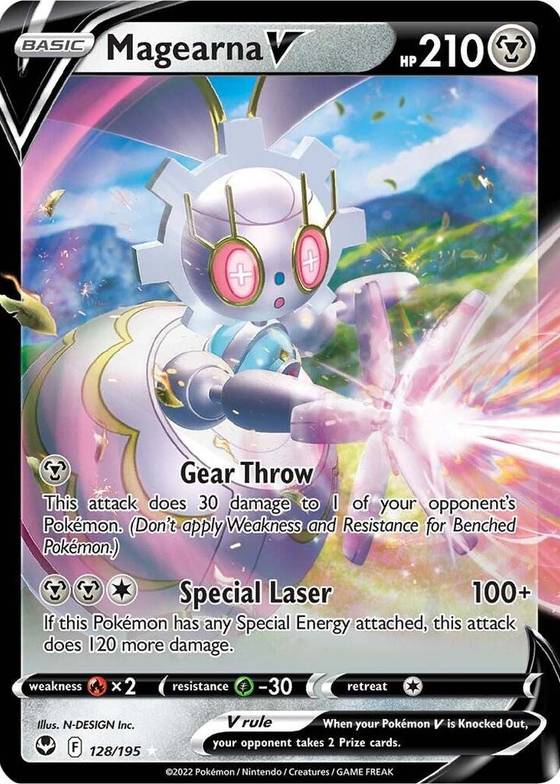 Magearna V - SWSH12: Silver Tempest Real Time Price Data. Magearna V - SWSH12: Silver Tempest Real Time Price Data.