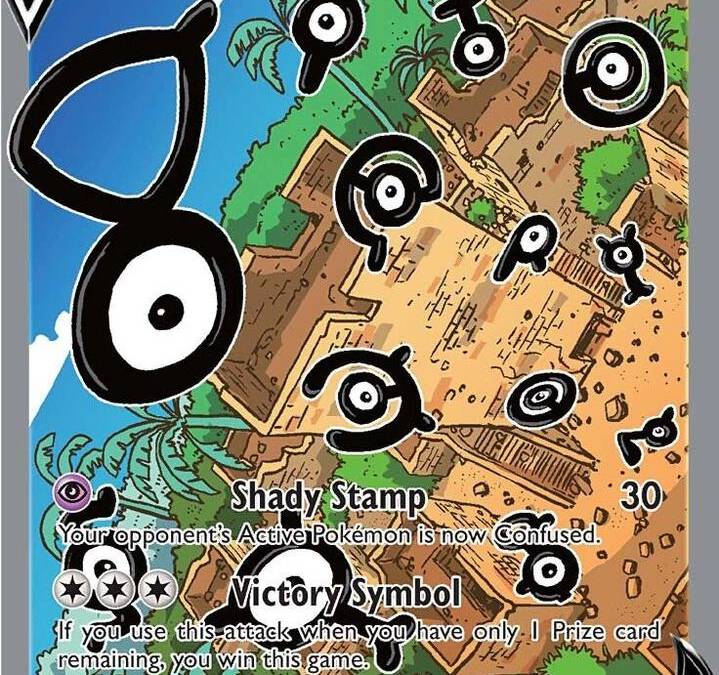 Unown V Alternate Full Art - SWSH12: Silver Tempest Real Time Price Data.