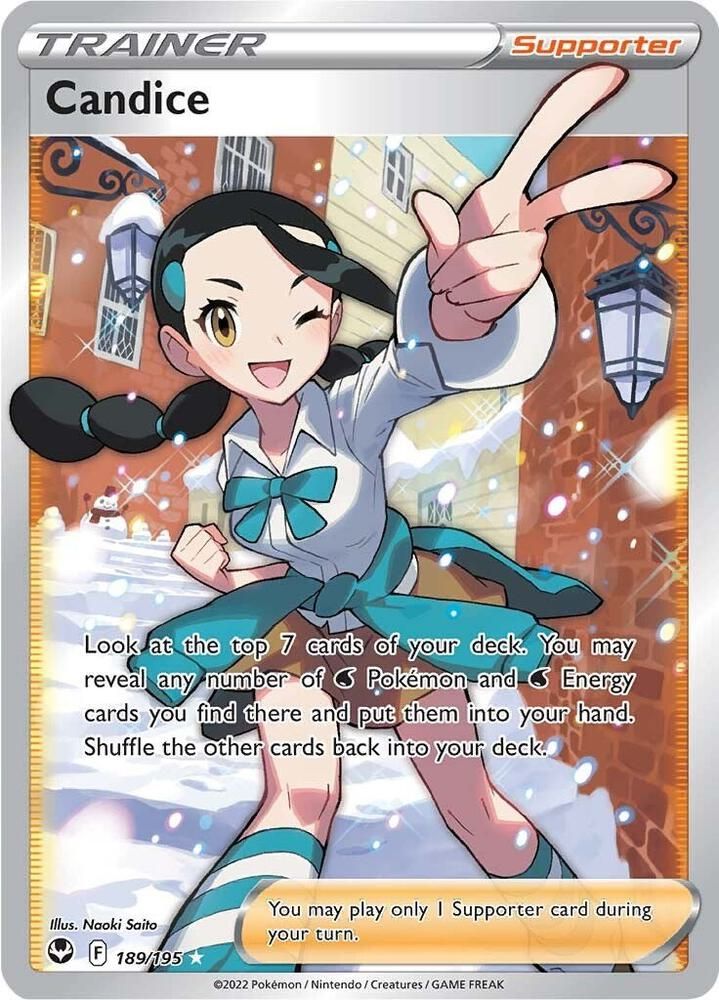 Candice Full Art - SWSH12: Silver Tempest Real Time Price Data.