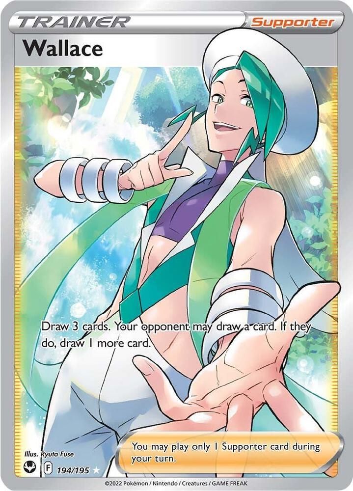 Wallace Full Art - SWSH12: Silver Tempest Real Time Price Data.