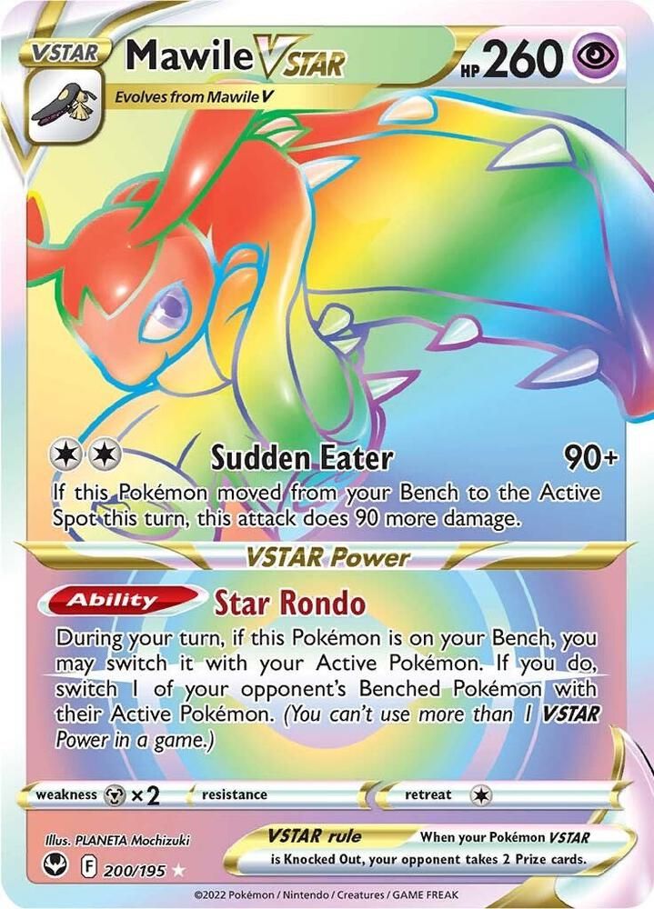 Mawile VSTAR Secret - SWSH12: Silver Tempest Real Time Price Data.