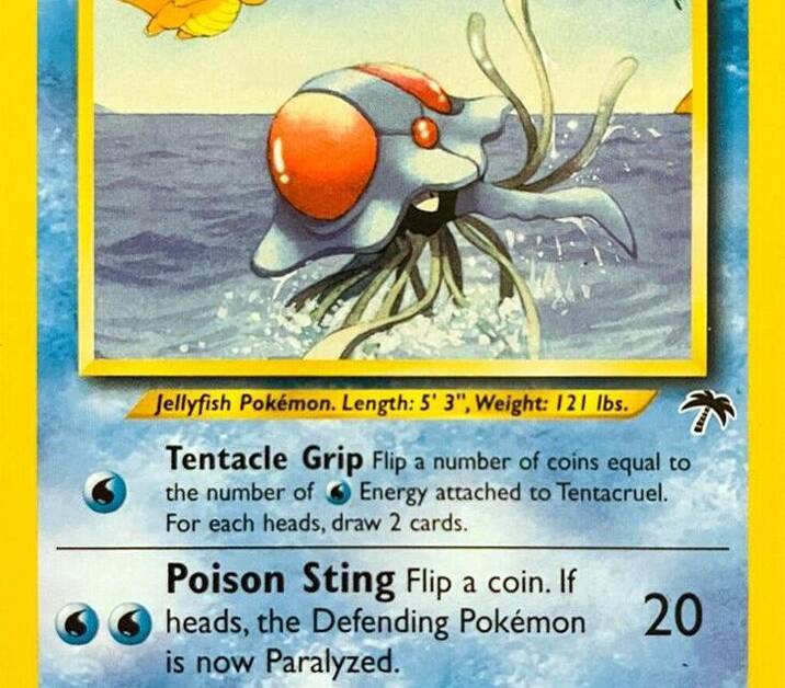 pokemon tentacruel card Tentacruel Pokemon TCG Card 073/165