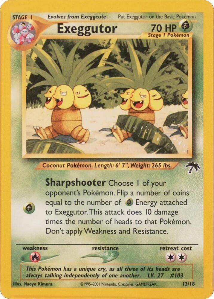 Exeggutor - Southern Islands Real Time Price Data.