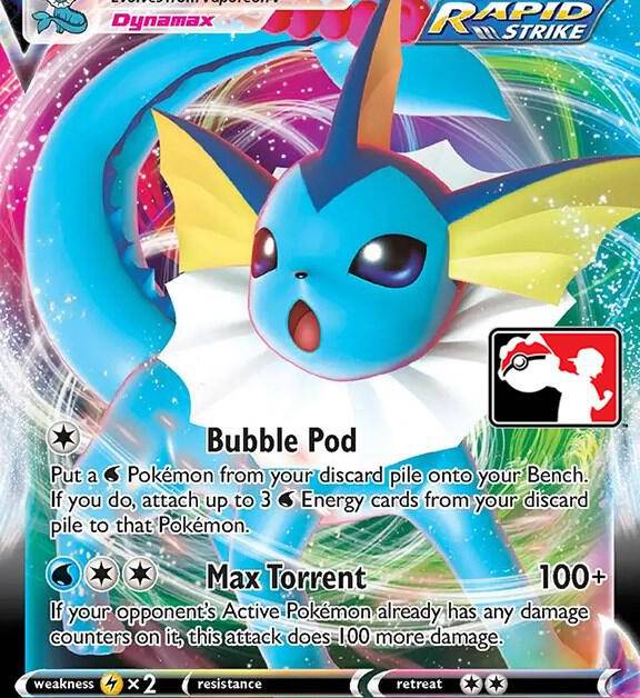 Vaporeon VMAX - Prize Pack Series Cards Real Time Price Data. Vaporeon VMAX - Prize Pack Series Cards Real Time Price Data.
