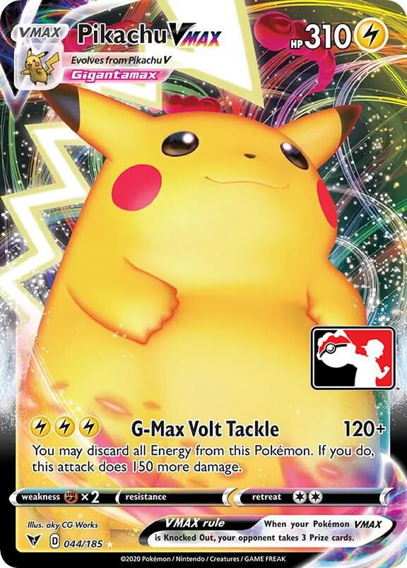 Pikachu VMAX - Prize Pack Series Cards Real Time Price Data.