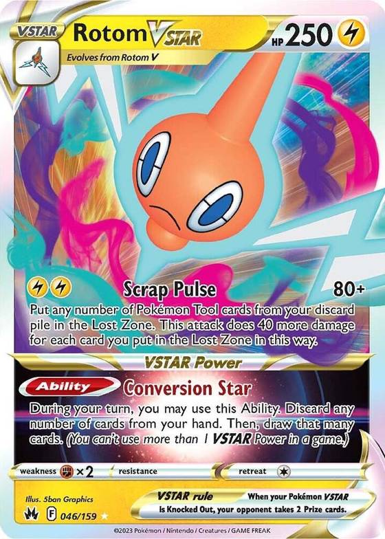 Rotom VSTAR - Crown Zenith Real Time Price Data. Rotom VSTAR - Crown Zenith Real Time Price Data.
