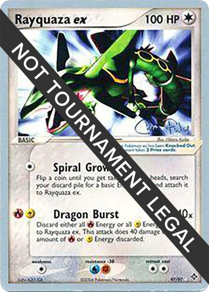 Rayquaza ex 2004 Chris Fulop - World Championship Decks Real Time