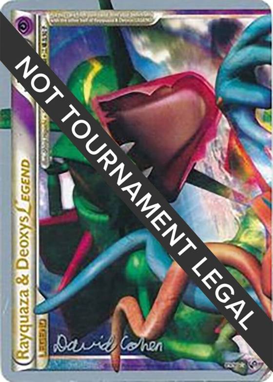Rayquaza and Deoxys Legend 89 2011 David Cohen - World Championship Decks Real Time Price Data. Rayquaza and Deoxys Legend 89 2011 David Cohen - World Championship Decks Real Time Price Data.