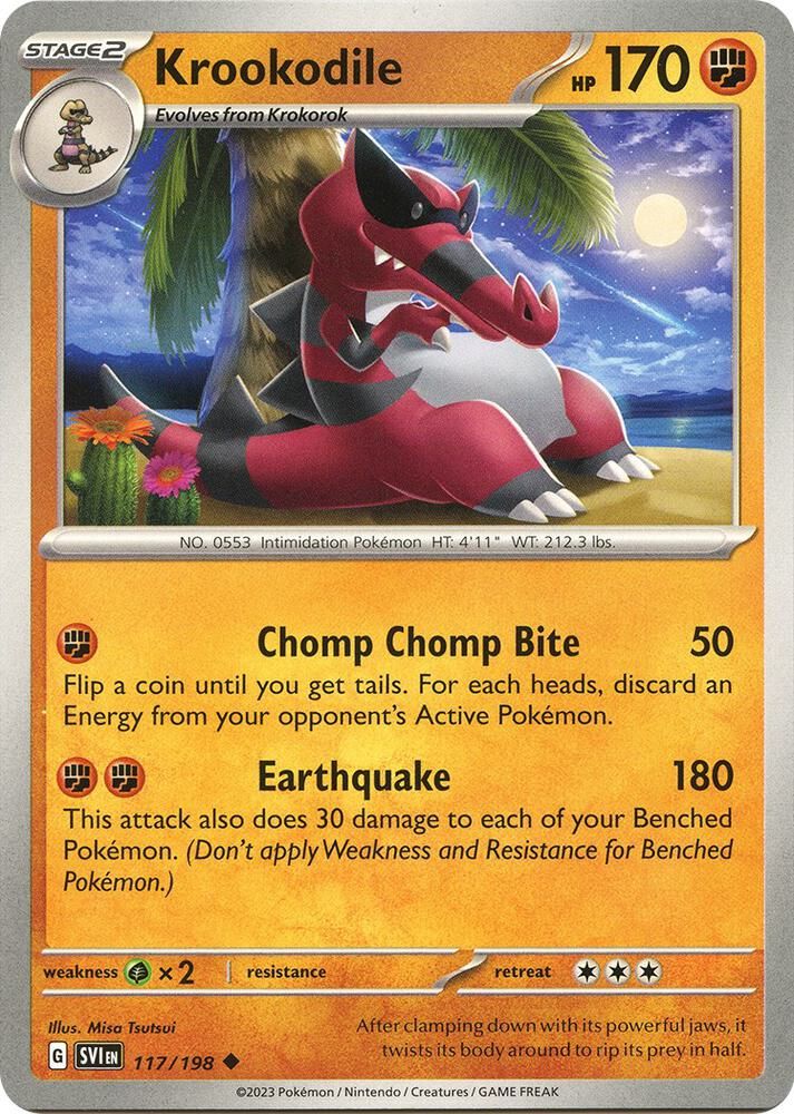 Krookodile - SV01: Scarlet & Violet Base Set Real Time Price Data.