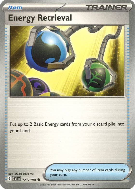 Energy Retrieval - SV01: Scarlet & Violet Base Set Real Time Price Data. Energy Retrieval - SV01: Scarlet & Violet Base Set Real Time Price Data.