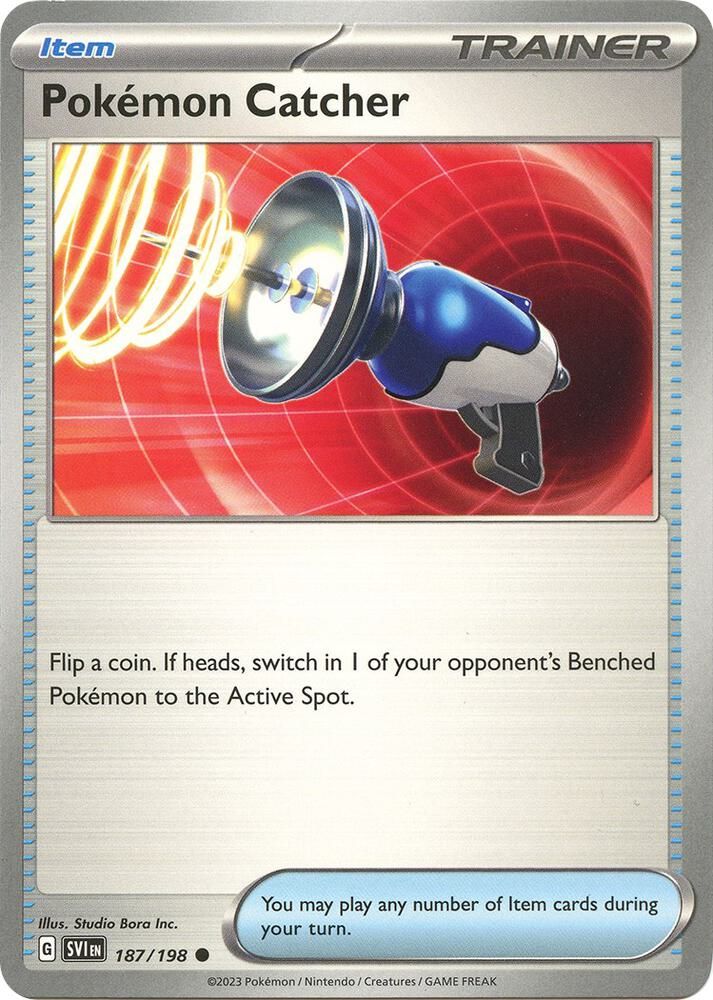 pokemon catcher card price Amazon.com: 187/198 - Scarlet & Violet - Pokemon Trainer x4 Lot Description coming soon... Pokemon Catcher 082/088 Me03: Perfect