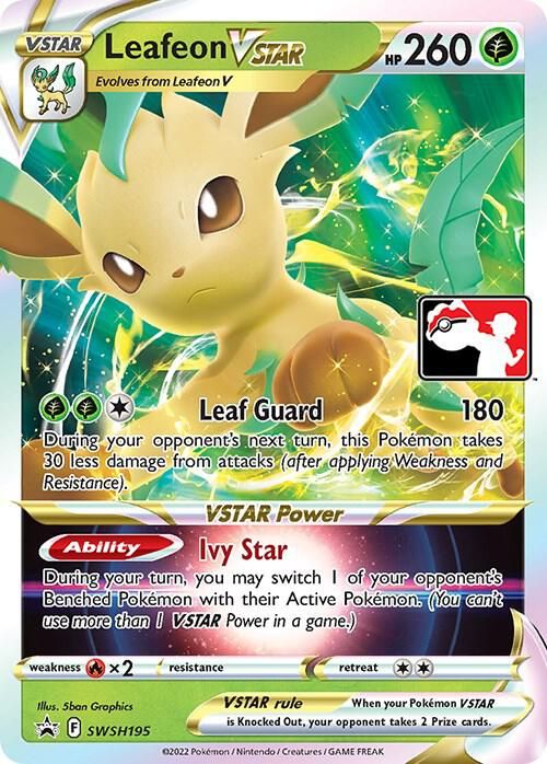 Leafeon VSTAR - Prize Pack Series Cards Real Time Price Data.