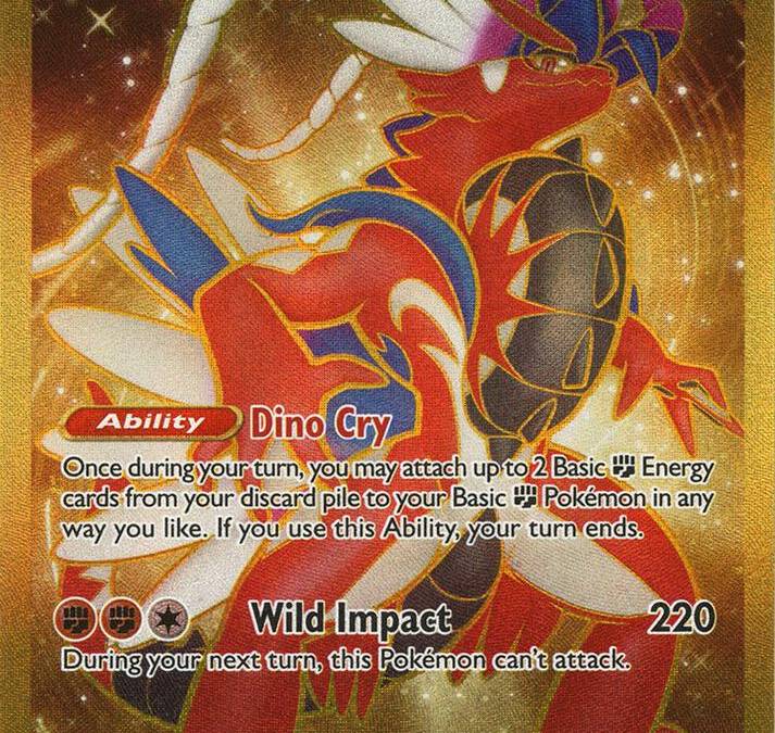 pokemon tcg scarlet and violet 254 198 koraidon ex card - 254/198 - & - Secret Rare The item may be similar but not exactly the same as the image (e.g Koraidon ex 254 198 -