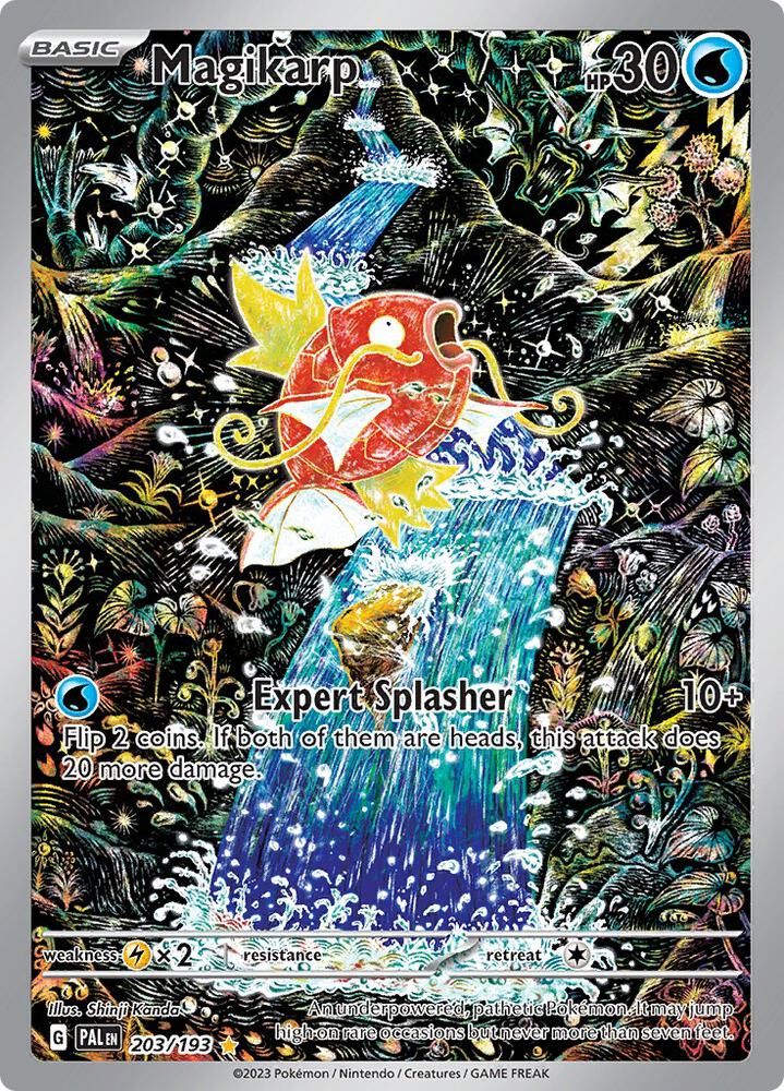 Magikarp 203 193 - SV02: Paldea Evolved Real Time Price Data.