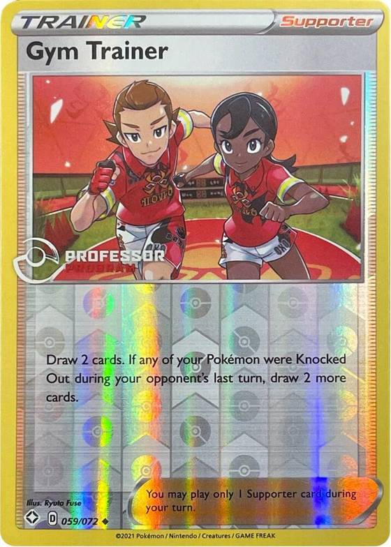 gym trainer pokemon card value Misty's Wish 108 - 1st Edition Challenge You may play only 1 Supporter card during your turn Gym Trainer 2022 - Professor