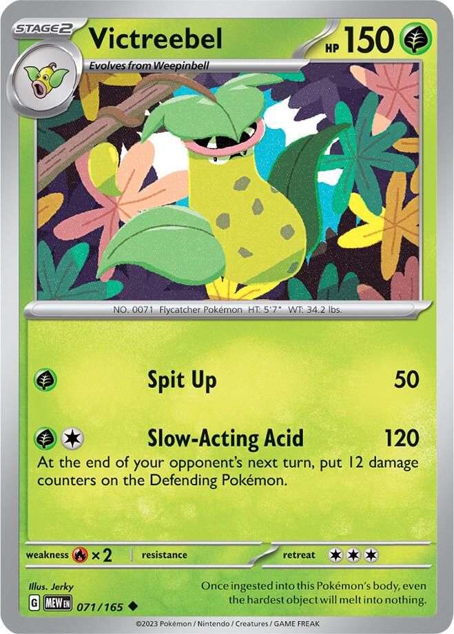Victreebel - SV: Scarlet & Violet 151 Real Time Price Data.
