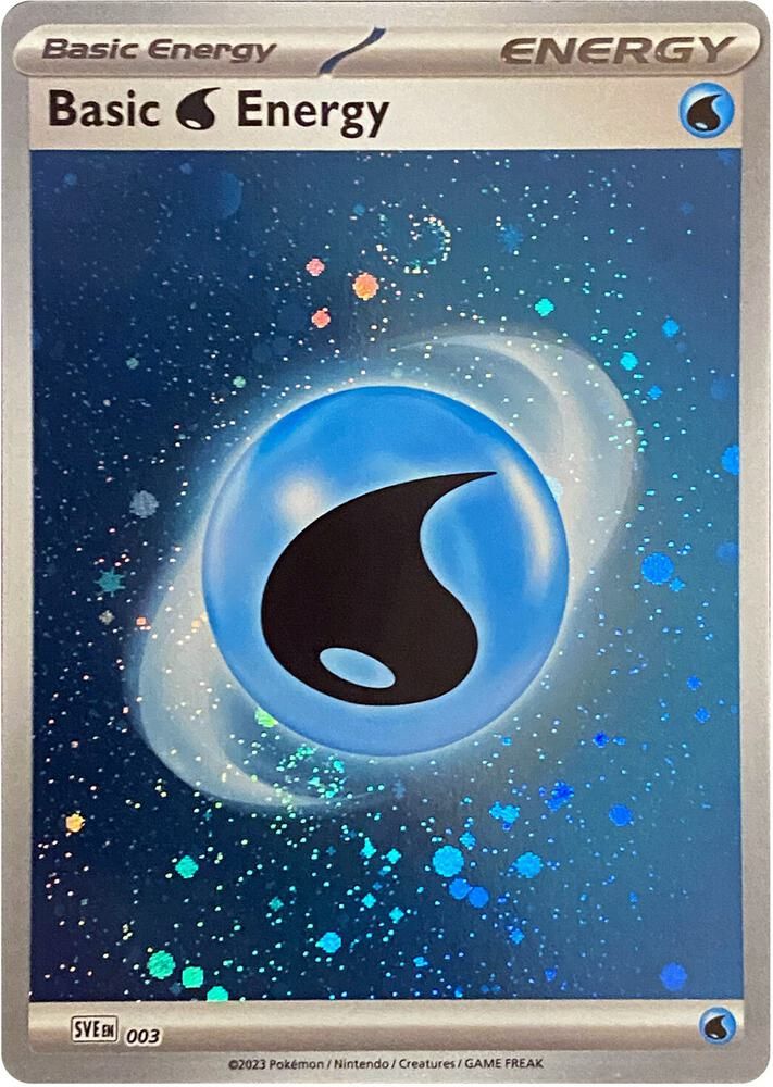 Basic Water Energy Cosmos Holo - SVE: Scarlet & Violet Energies Real Time  Price Data.