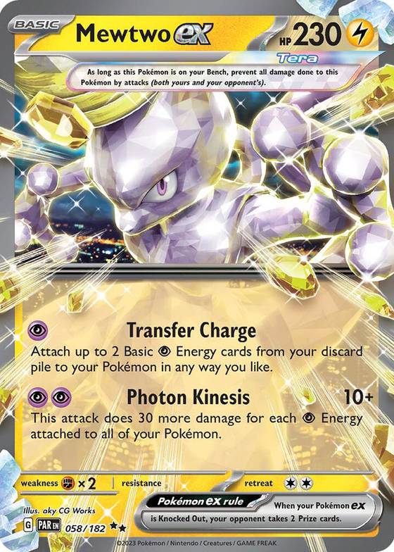 pokemon paradox rift card price Pokmon TCG: Booster Pack Mewtwo ex Mewtwo ex - SV04: Paradox